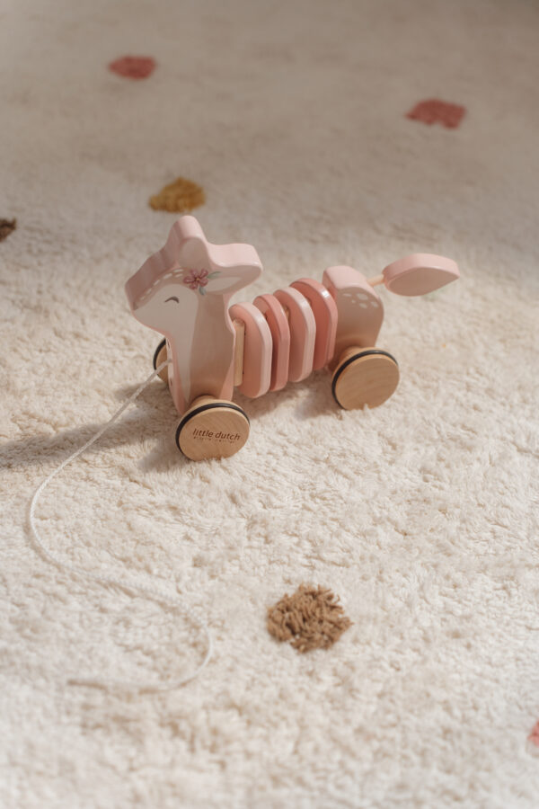 Pull-along wood Deer - Fairy Garden FSC